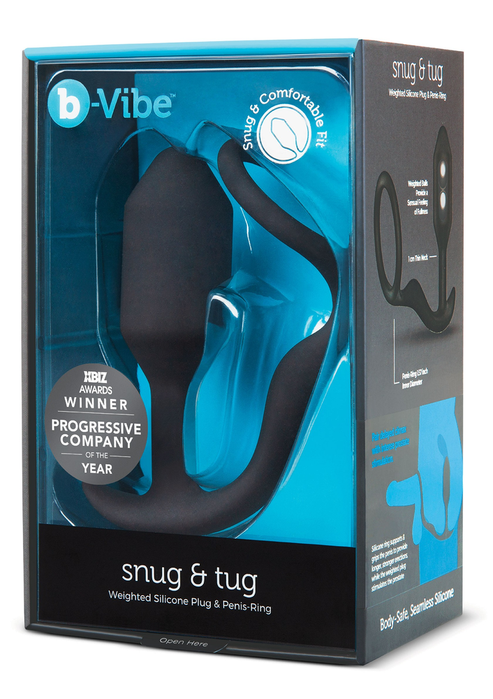 B-Vibe Snug & Tug BLACK - 5