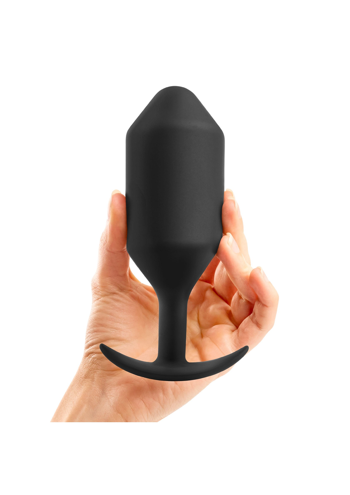 B-Vibe Snug Plug 6 BLACK - 2