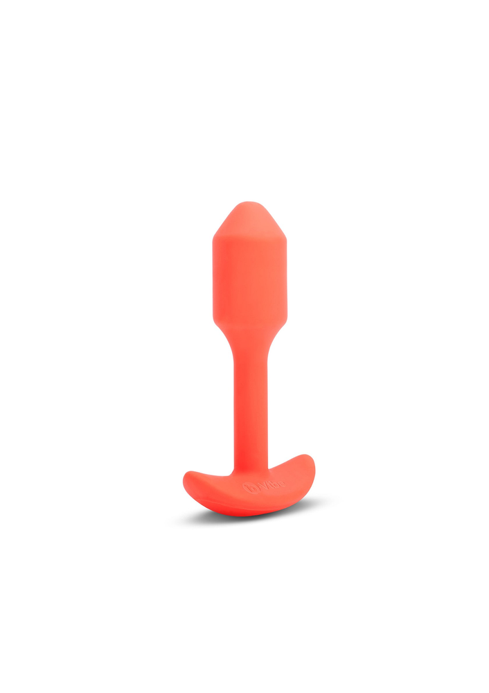 B-Vibe Vibrating Snug Plug S ORANGE - 2