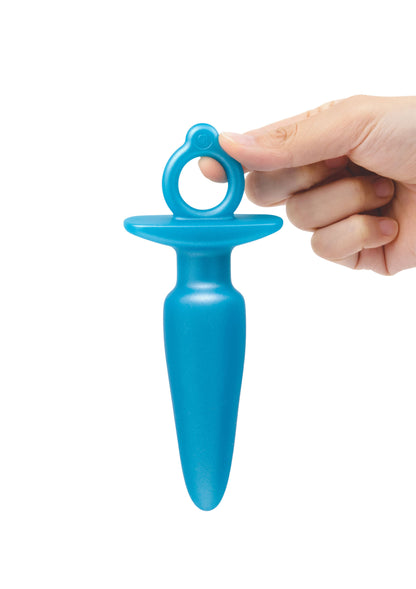 B-Vibe Sleek Plug AQUA - 3