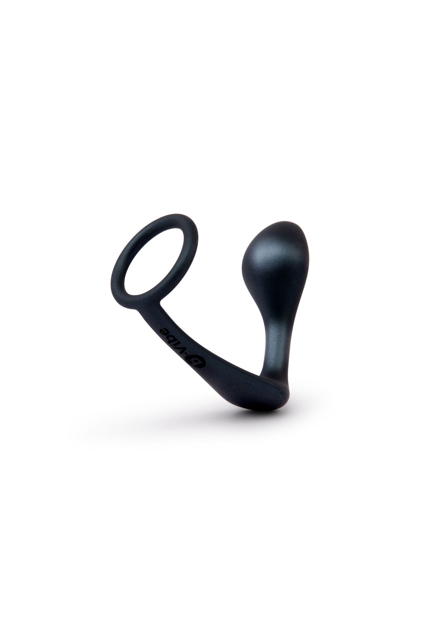 B-Vibe Ringer Cock Ring & Plug BLACK - 2