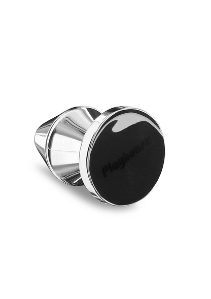 Playhouse Massive Steel Butt Plug - S SILVER - 7