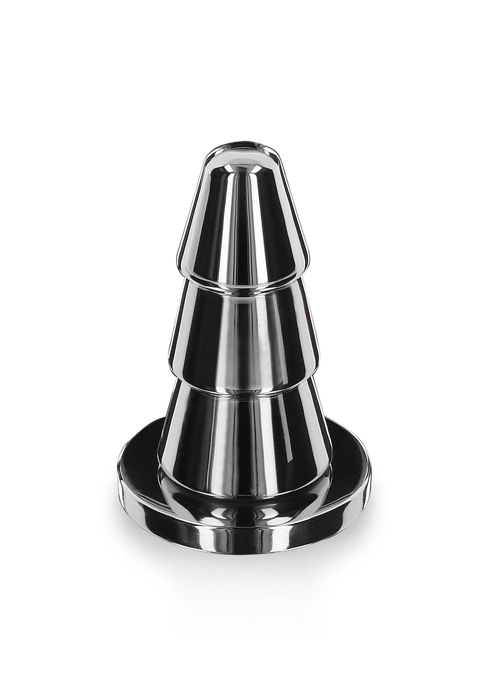 Playhouse Steel Pleasure Advanced Cone Butt Plug SILVER - 0