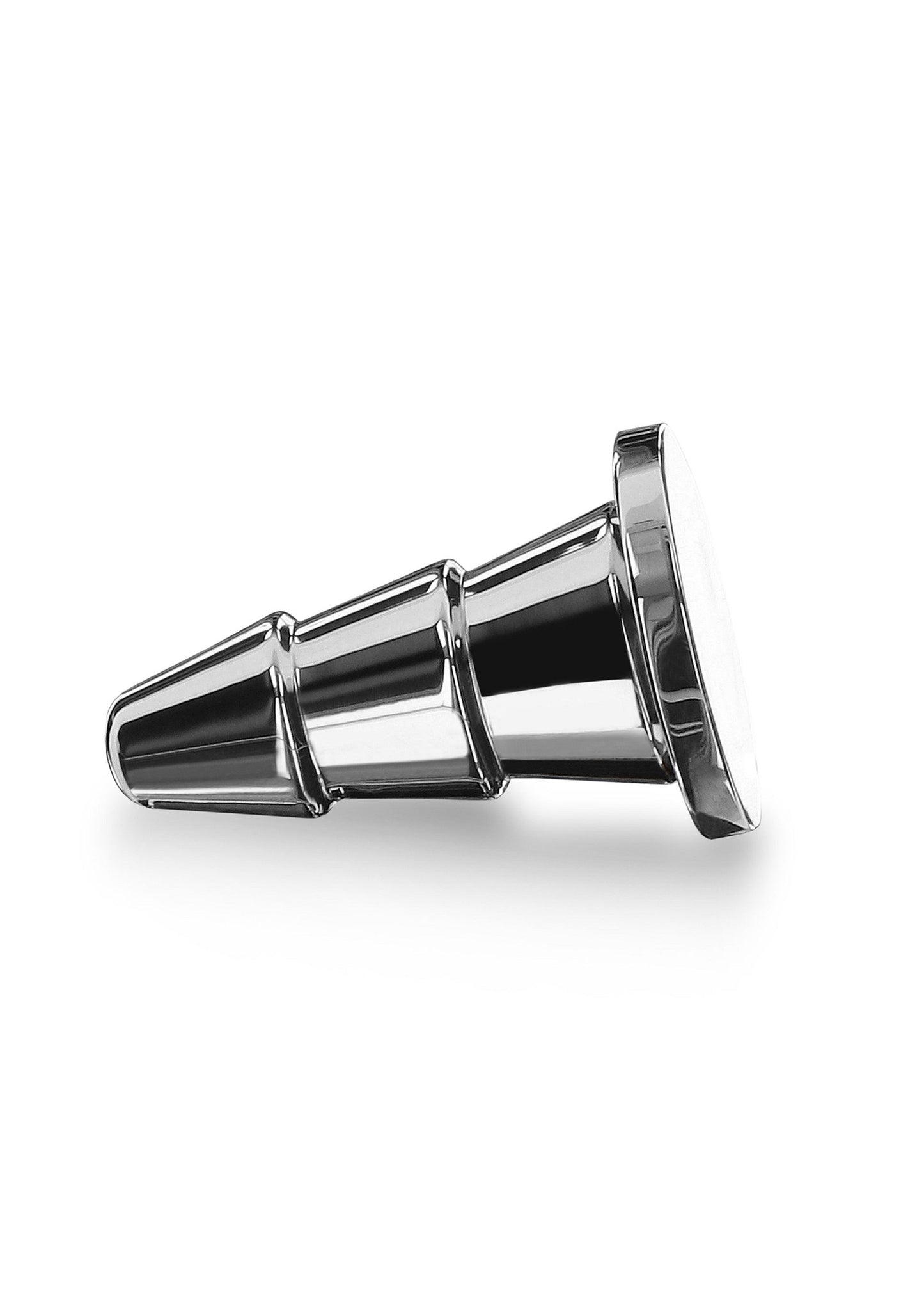 Playhouse Steel Pleasure Advanced Cone Butt Plug SILVER - 6