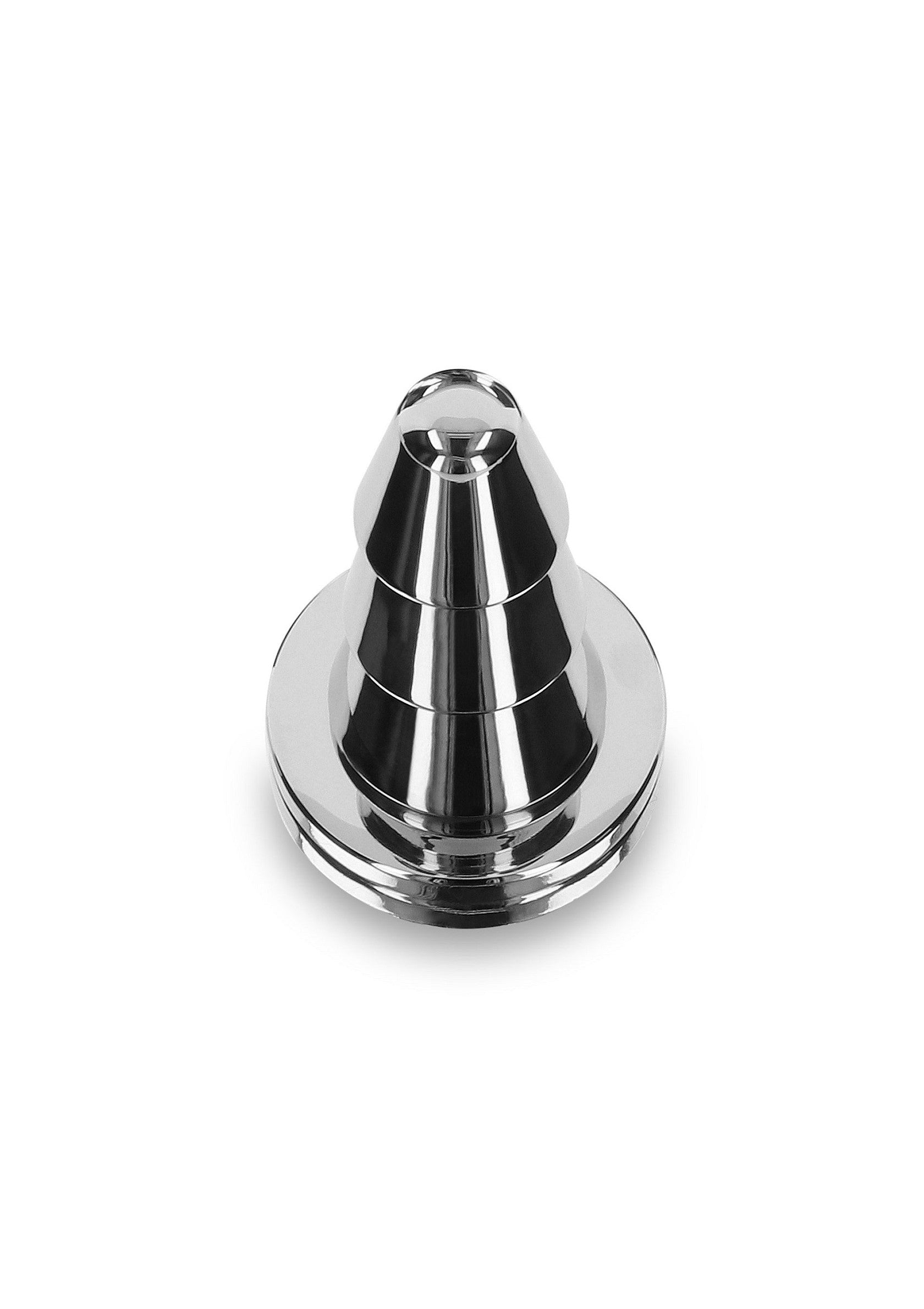 Playhouse Steel Pleasure Advanced Cone Butt Plug SILVER - 4