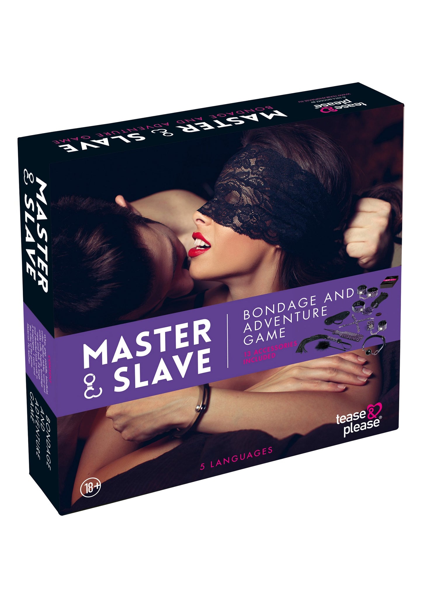 Tease&Please Master Slave 3 in 5 languages PURPLE - 1