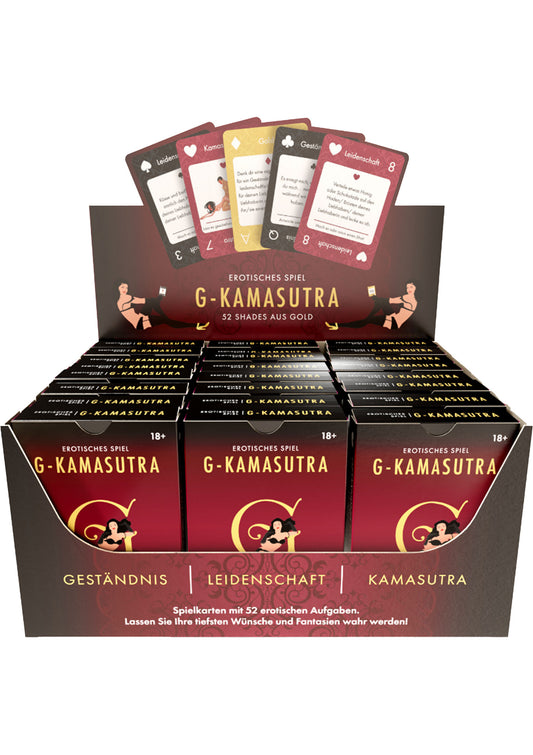 G-Kamasutra Playing Cards Display (24 pcs)