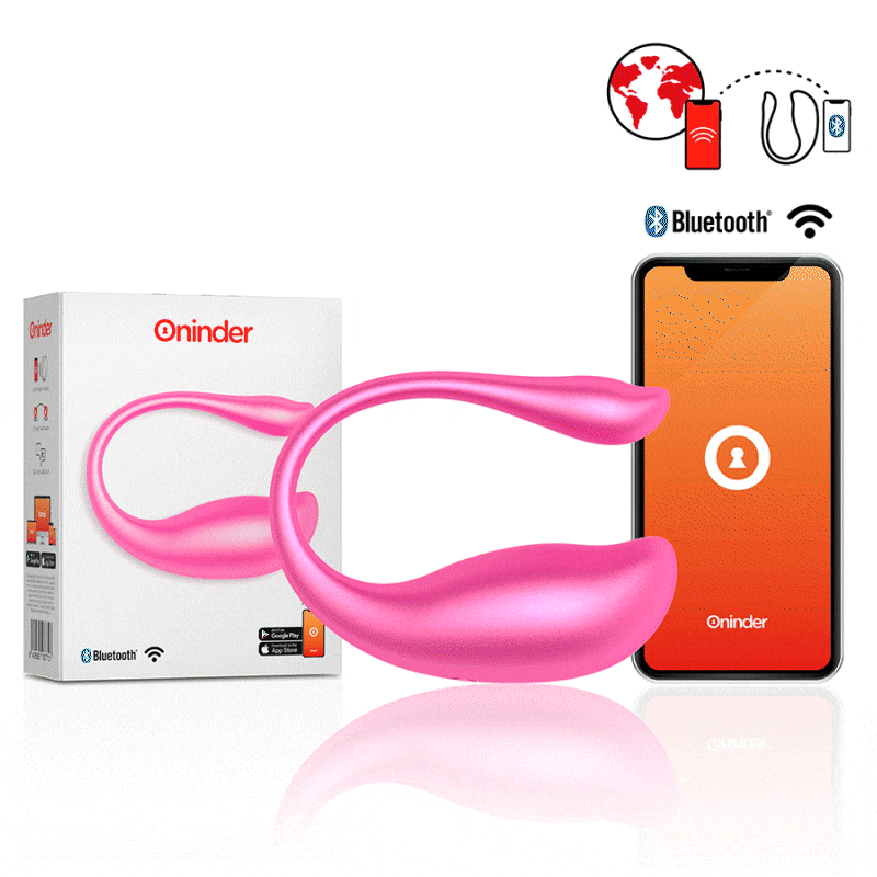 Oninder Nairobi Vibrating Egg + App PINK - 1