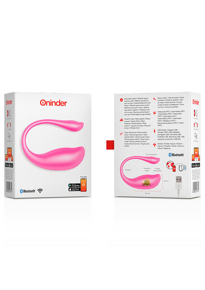 Oninder Nairobi Vibrating Egg + App PINK - 2