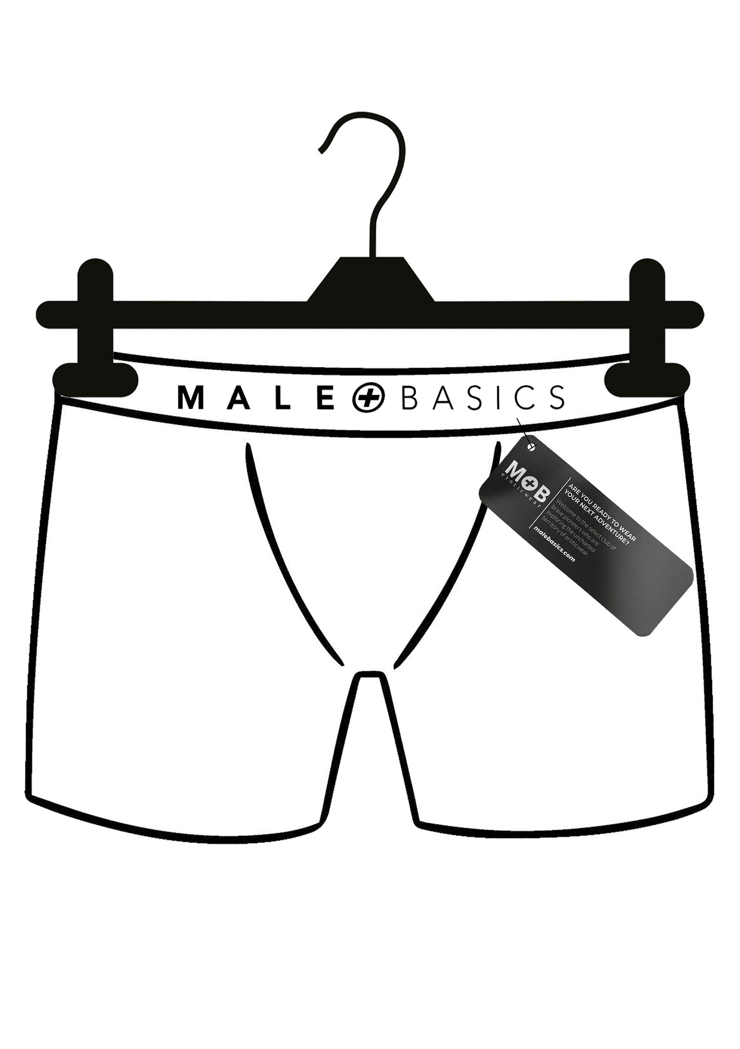 MaleBasics Neon Trunk BLUE S - 8