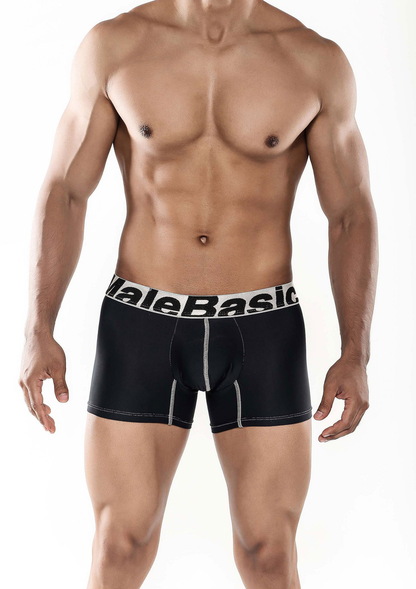 MaleBasics Microfiber Boxer BLACK S - 11