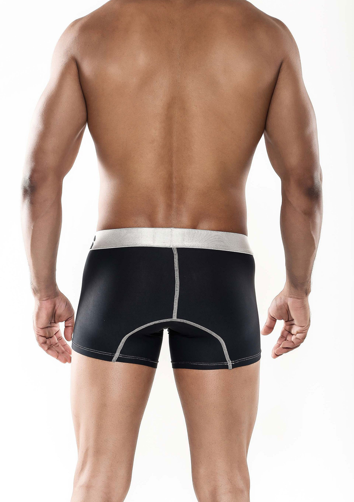 MaleBasics Microfiber Boxer BLACK S - 6