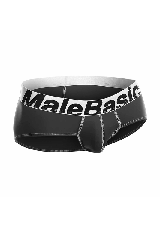 MaleBasics Microfiber Brief - Schwarz