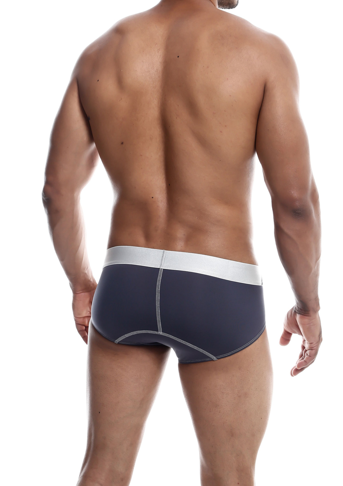 MaleBasics Microfiber Brief GREY S - 3