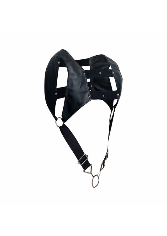 MOB Eroticwear Dngeon Top Cockring Harness