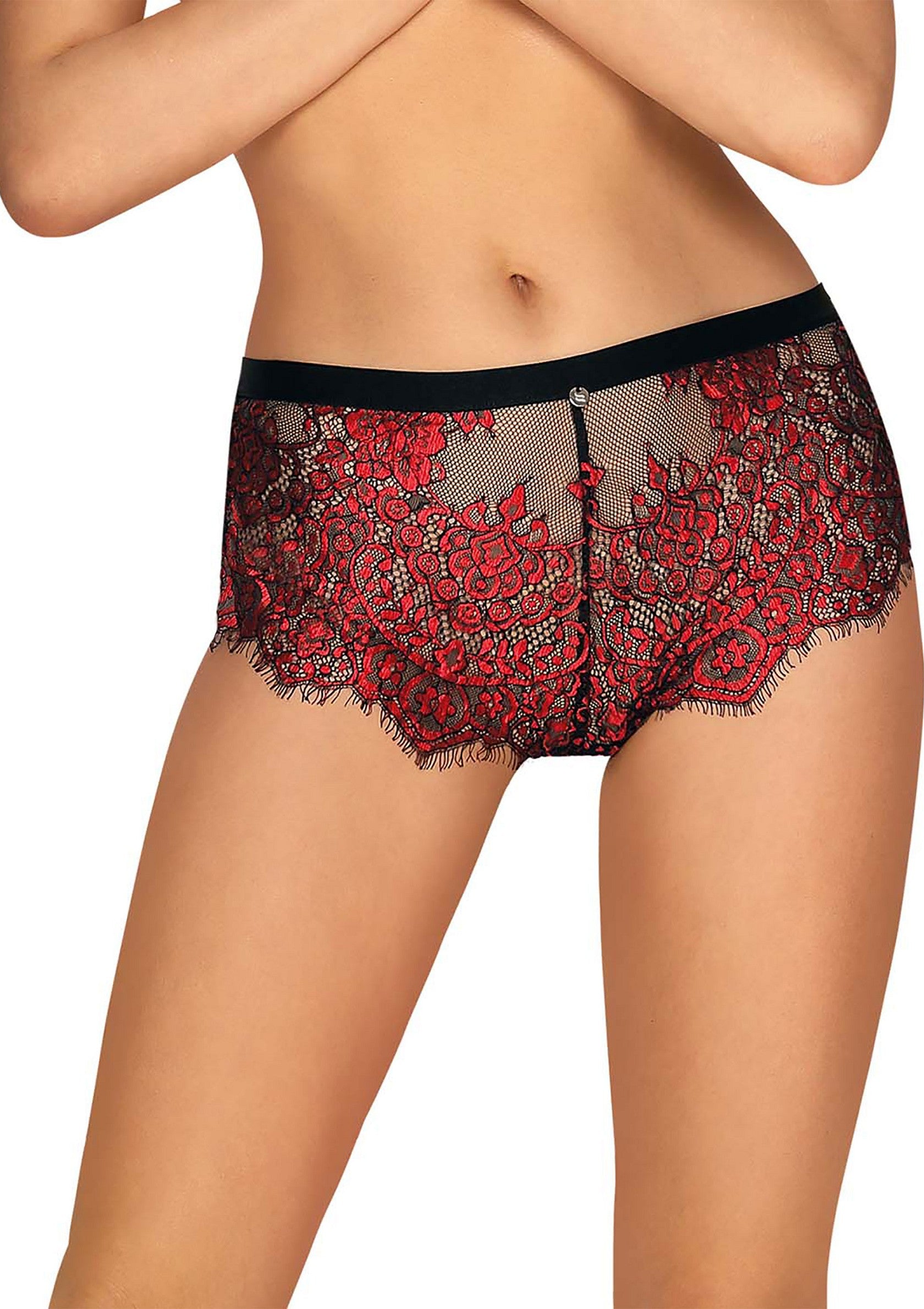 Obsessive Essia Shorties RED S/M - 0