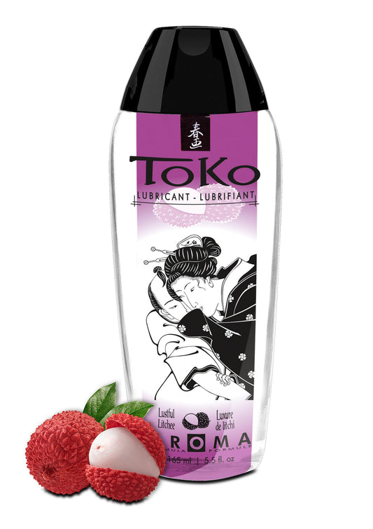 Shunga Toko Aroma Lubricant 165ml - Lustvolle Litschi