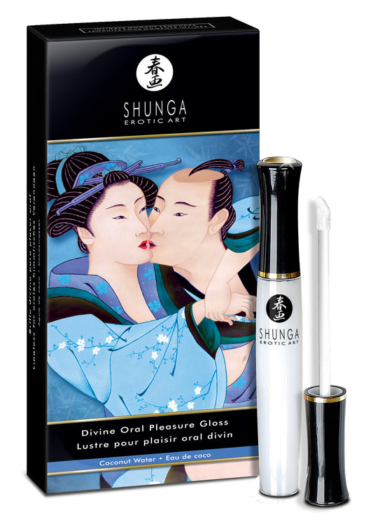 Shunga Oral Pleasure Lip Gloss 10ml - Kokosnuss