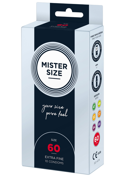 Mister Size 60mm Condoms 10pcs 509 - 0