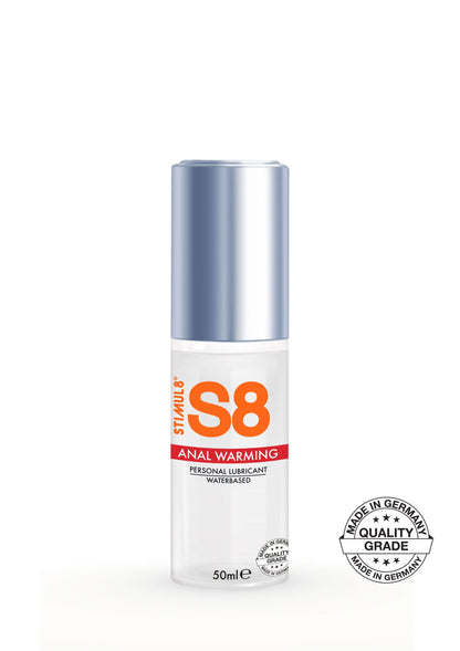 S8 Waterbased Warming Anal Lube 50ml 542 50 - 2