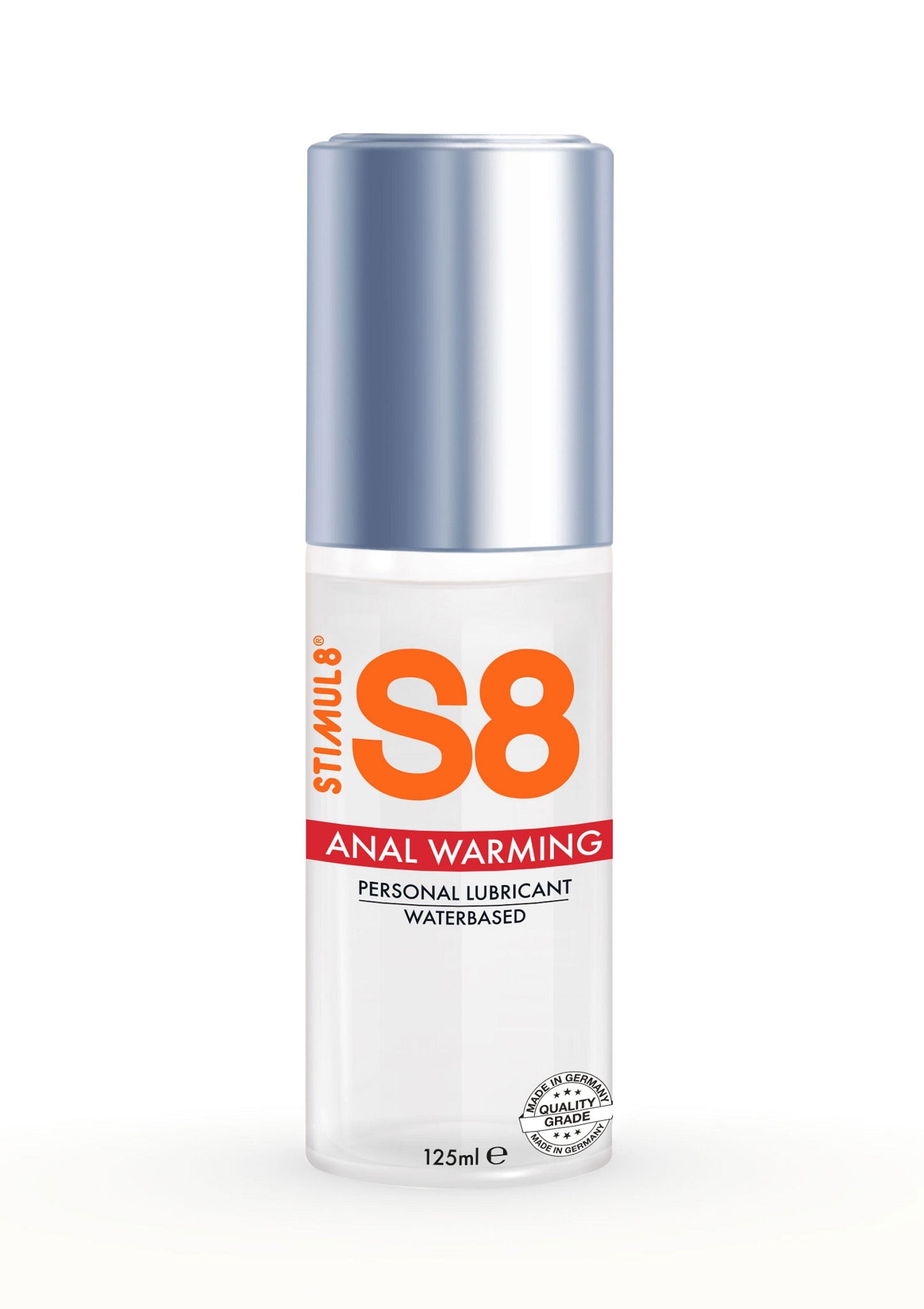 S8 Waterbased Warming Anal Lube 125ml 542 125 - 2