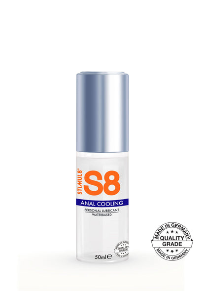 S8 Waterbased Cooling Anal Lube 50ml 541 50 - 2