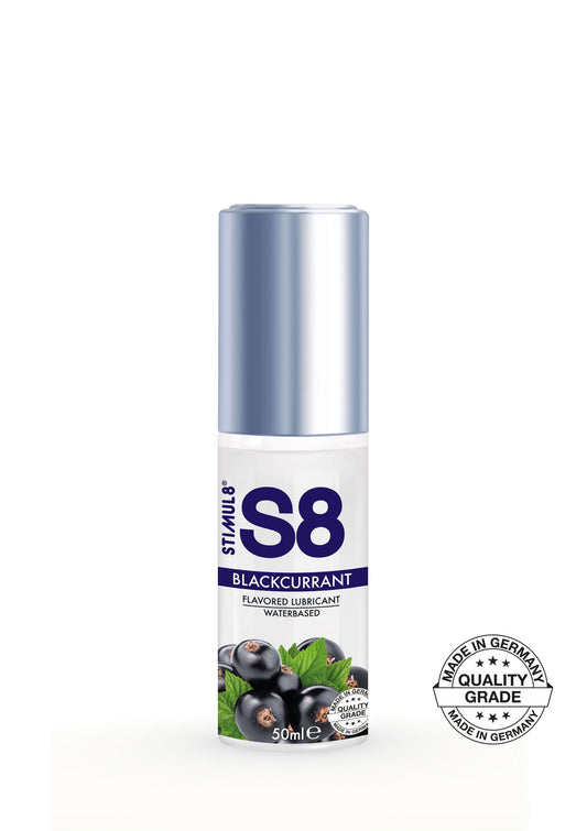 S8 Waterbased Flavored Lube 50ml - Schwarze Johannisbeere