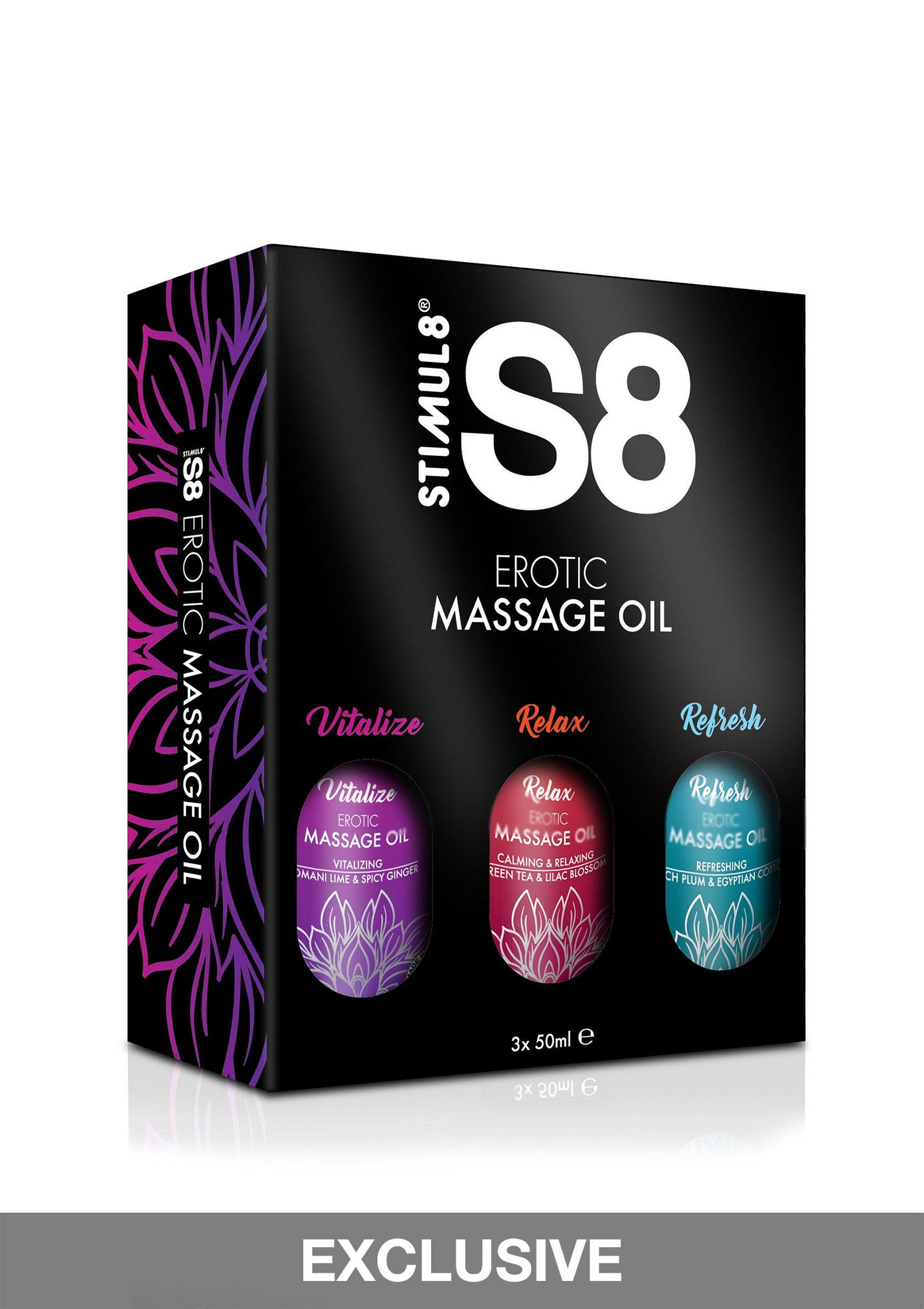 S8 Massage Oil Box 3x 50ml 531 50 - 1930