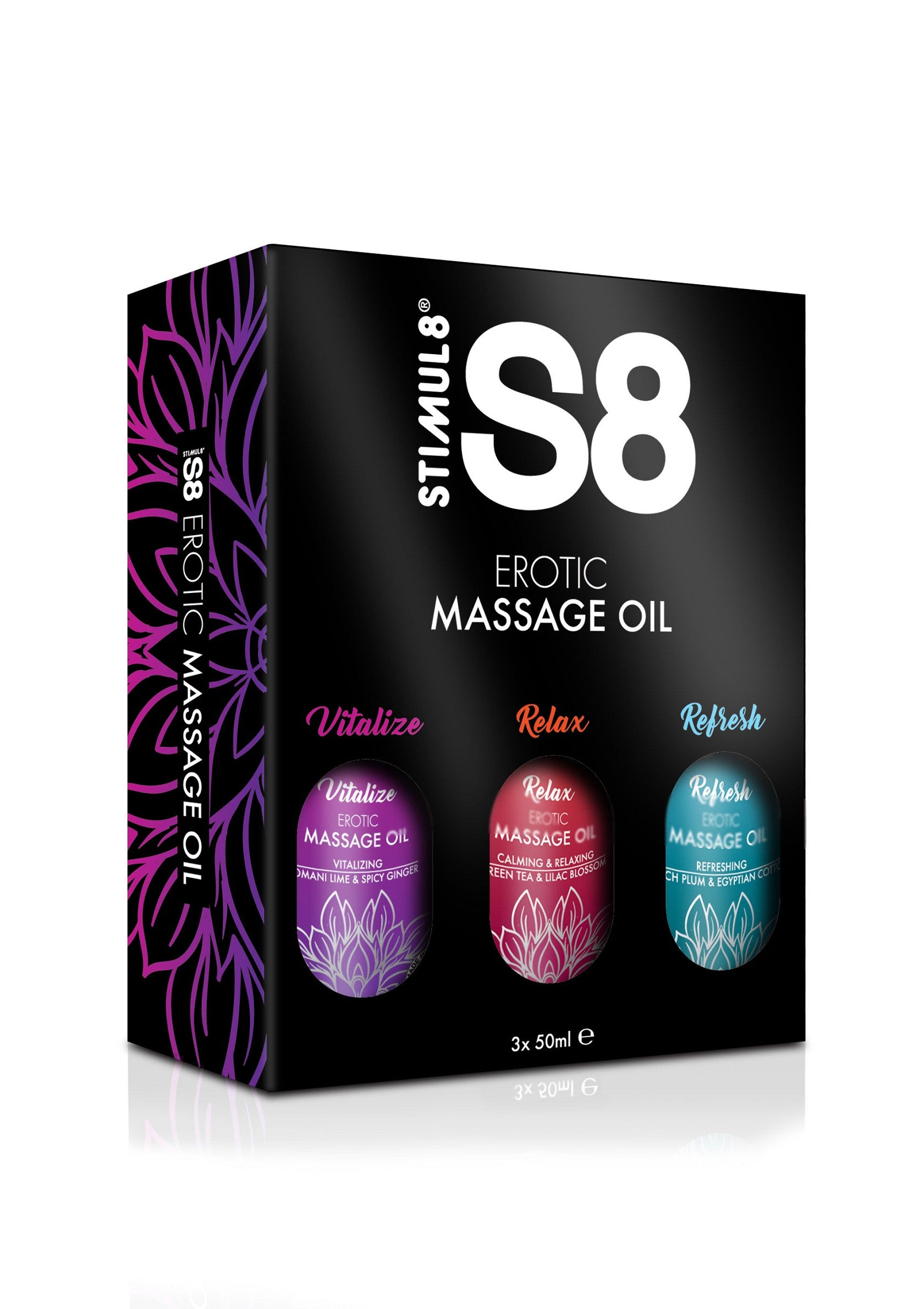 S8 Massage Oil Box 3x 50ml 531 50 - 1