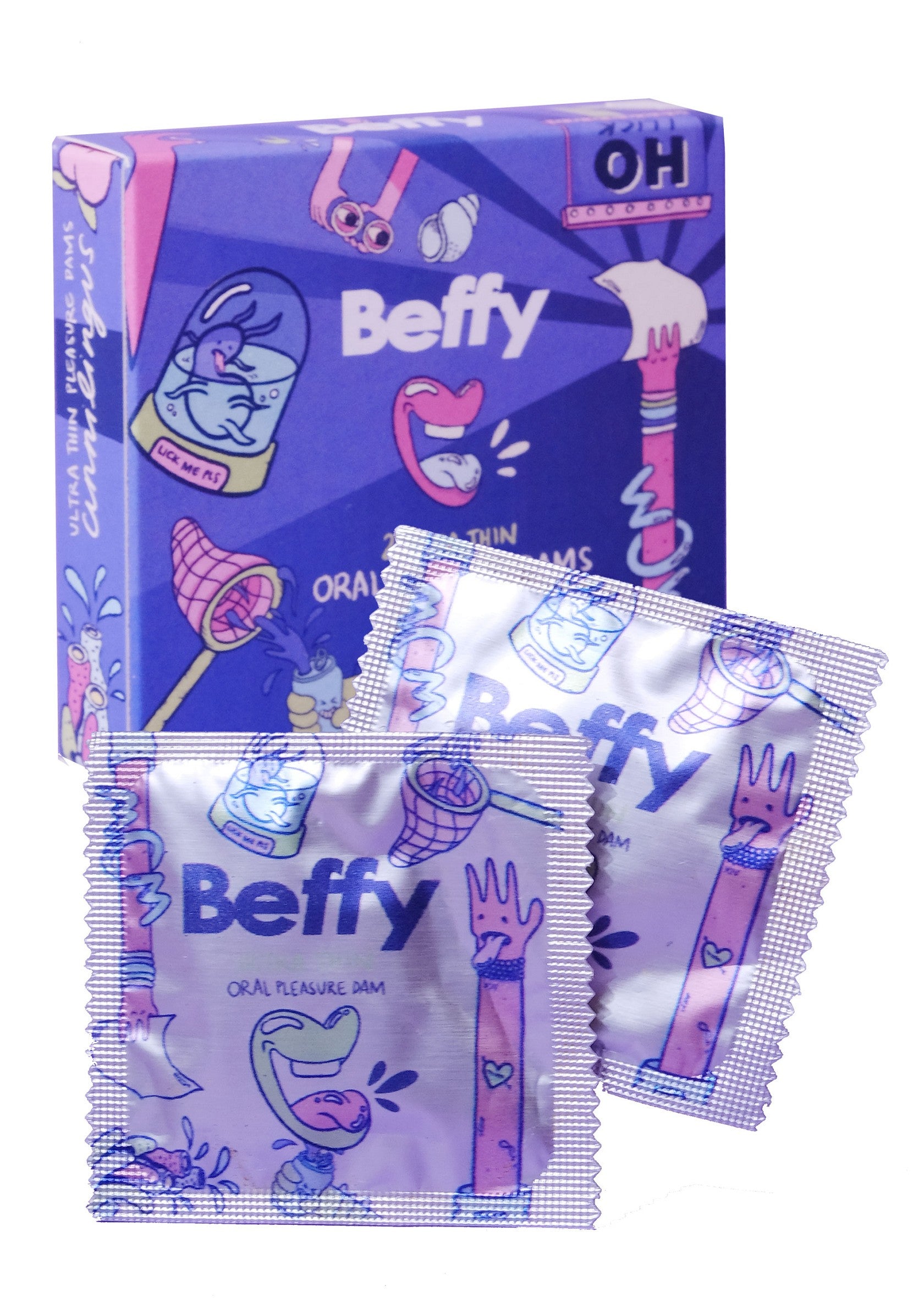 Beffy Oral Dams 2pcs 509 - 0