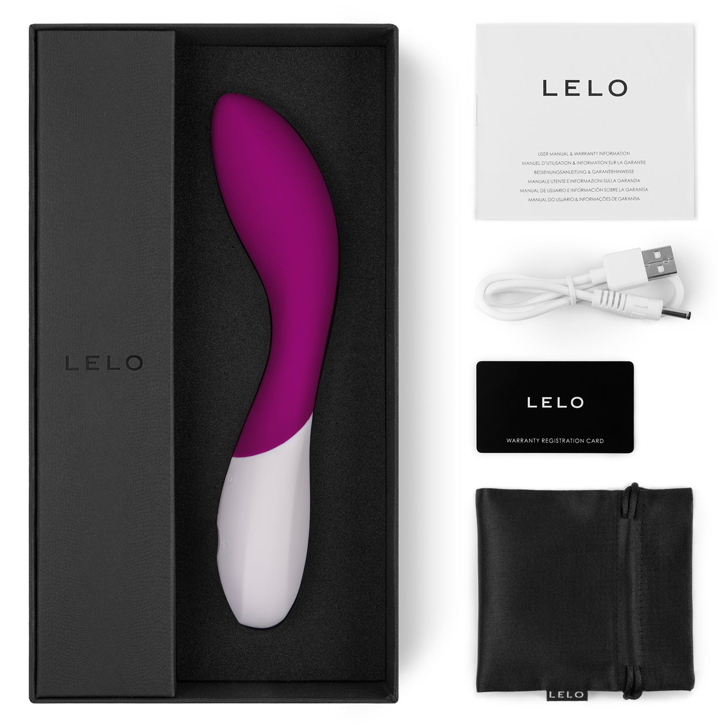 Lelo - Mona Wave Vibrator Paars - 1