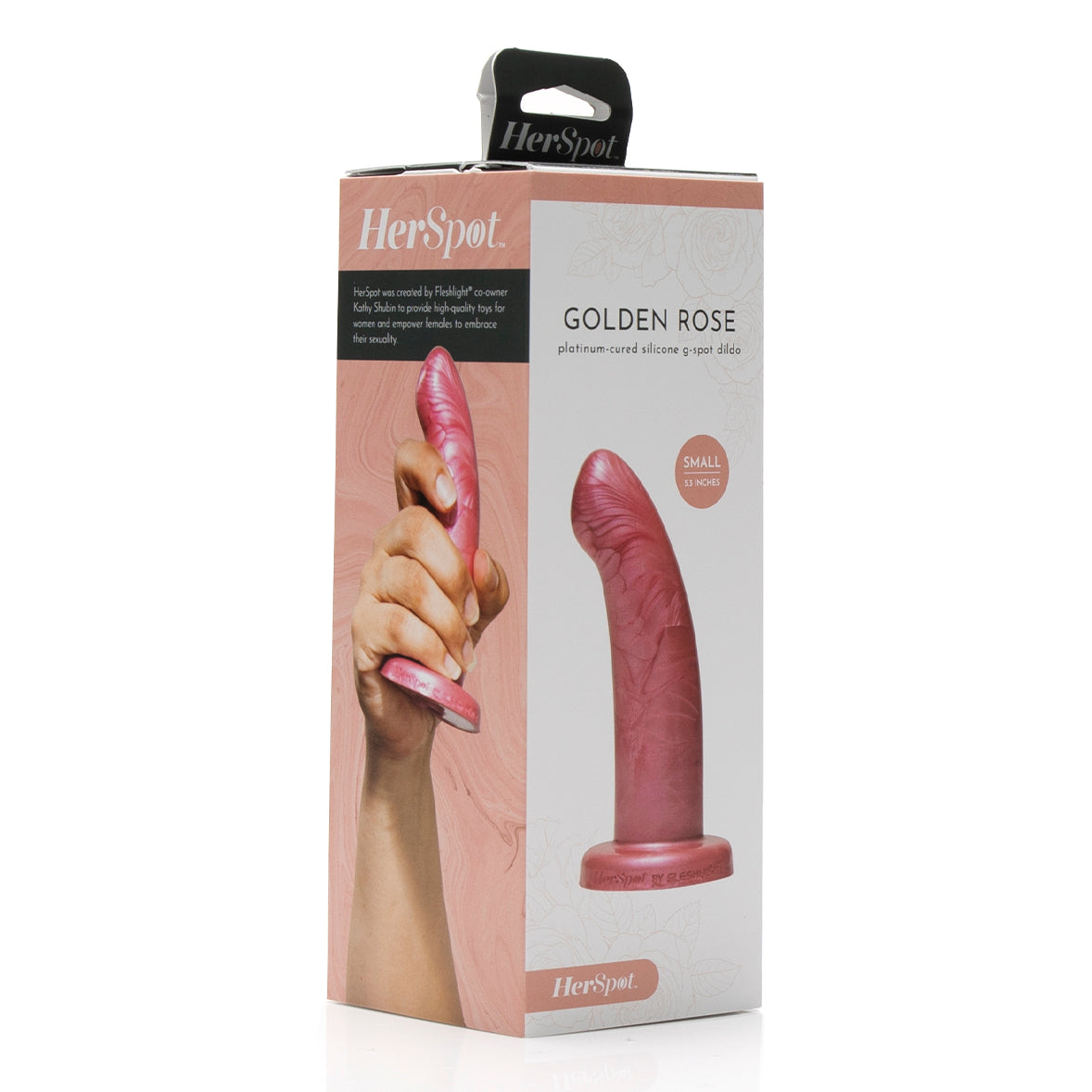 Fleshlight - HerSpot Dildo Golden Rose Small - 0