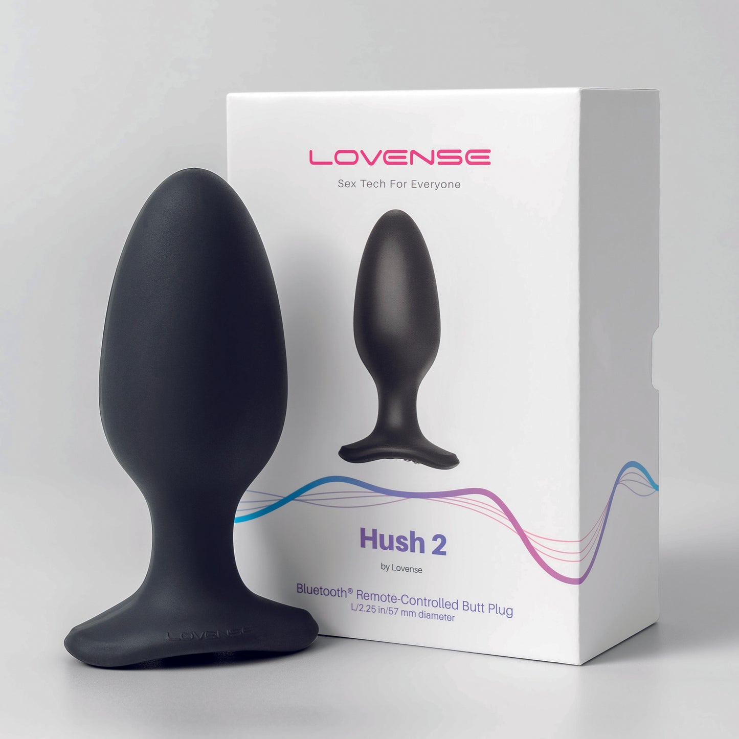 Lovense - Hush 2 Butt Plug L 57 mm - 3