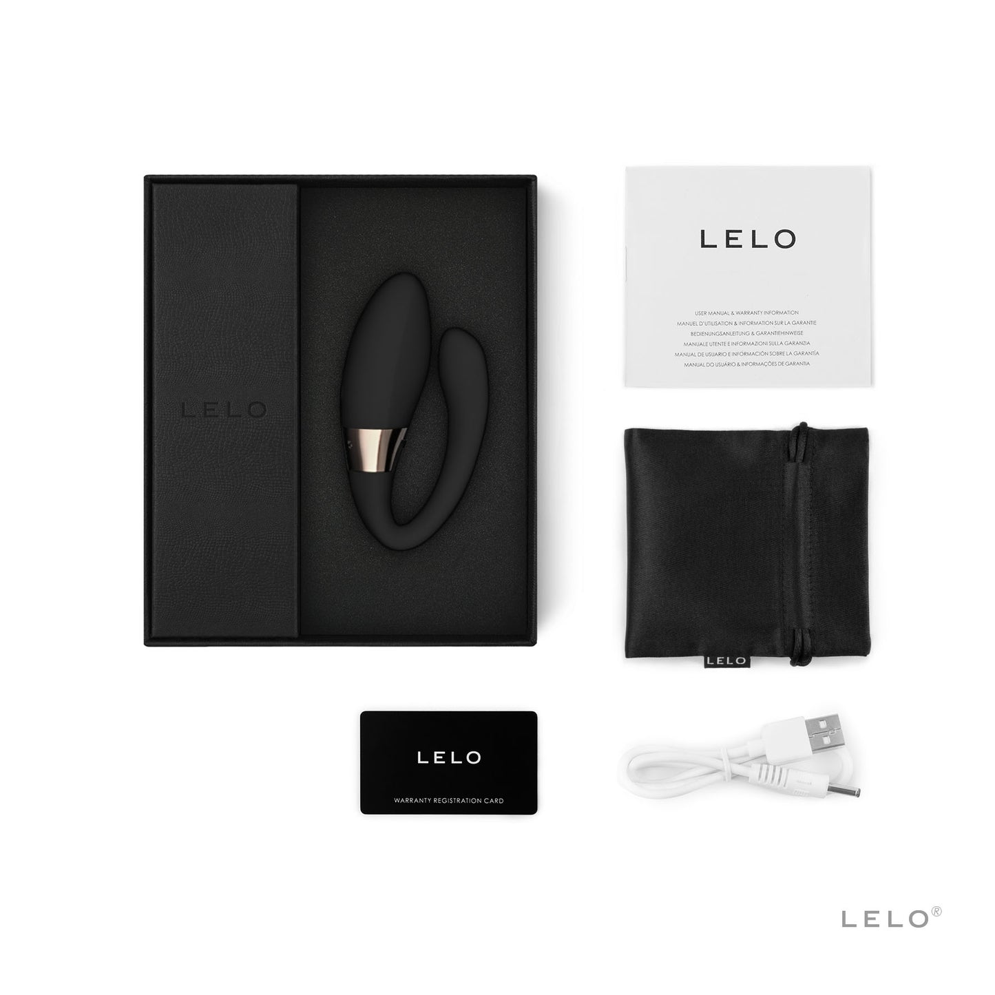 Lelo - Tiani Harmony Dual-Action Couples Massager Black - 3