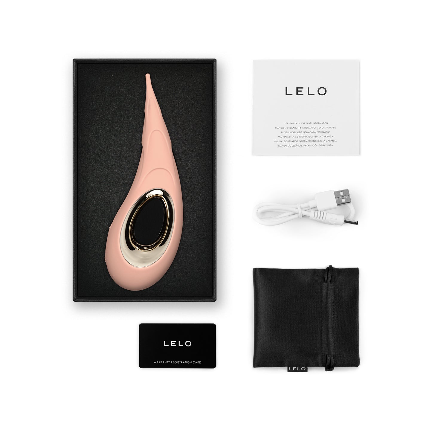 Lelo - Dot Cruise Clitoral Pinpoint Vibrator Peach Please - 6