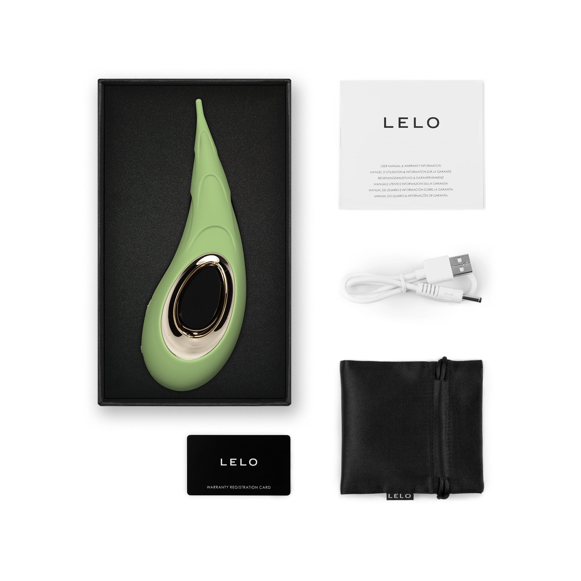 Lelo - Dot Cruise Clitoral Pinpoint Vibrator Pistachio Cream - 5