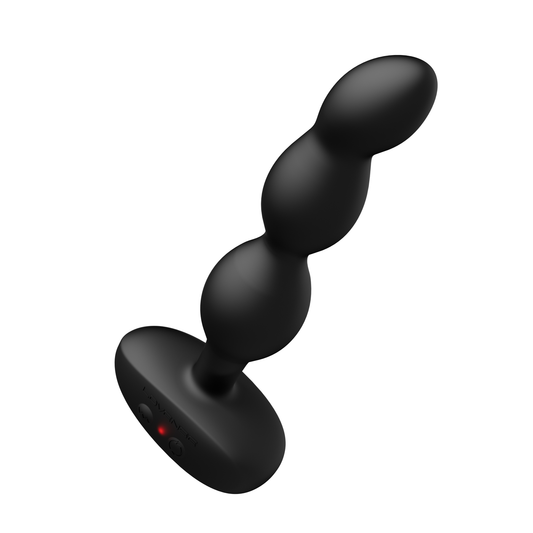 Lovense - Ridge Rotating and Vibrating Anal Vibrator Black