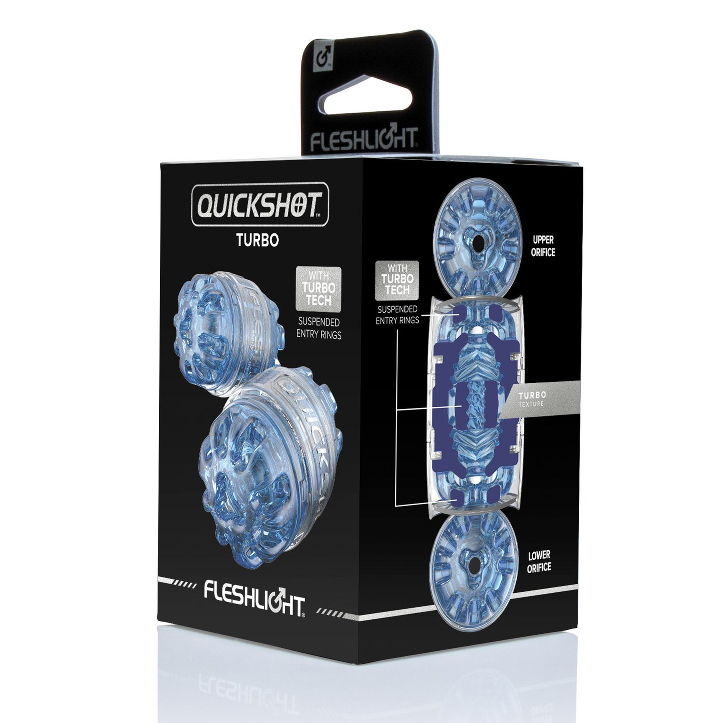 Fleshlight - The Quickshot Turbo Blue ice - 6