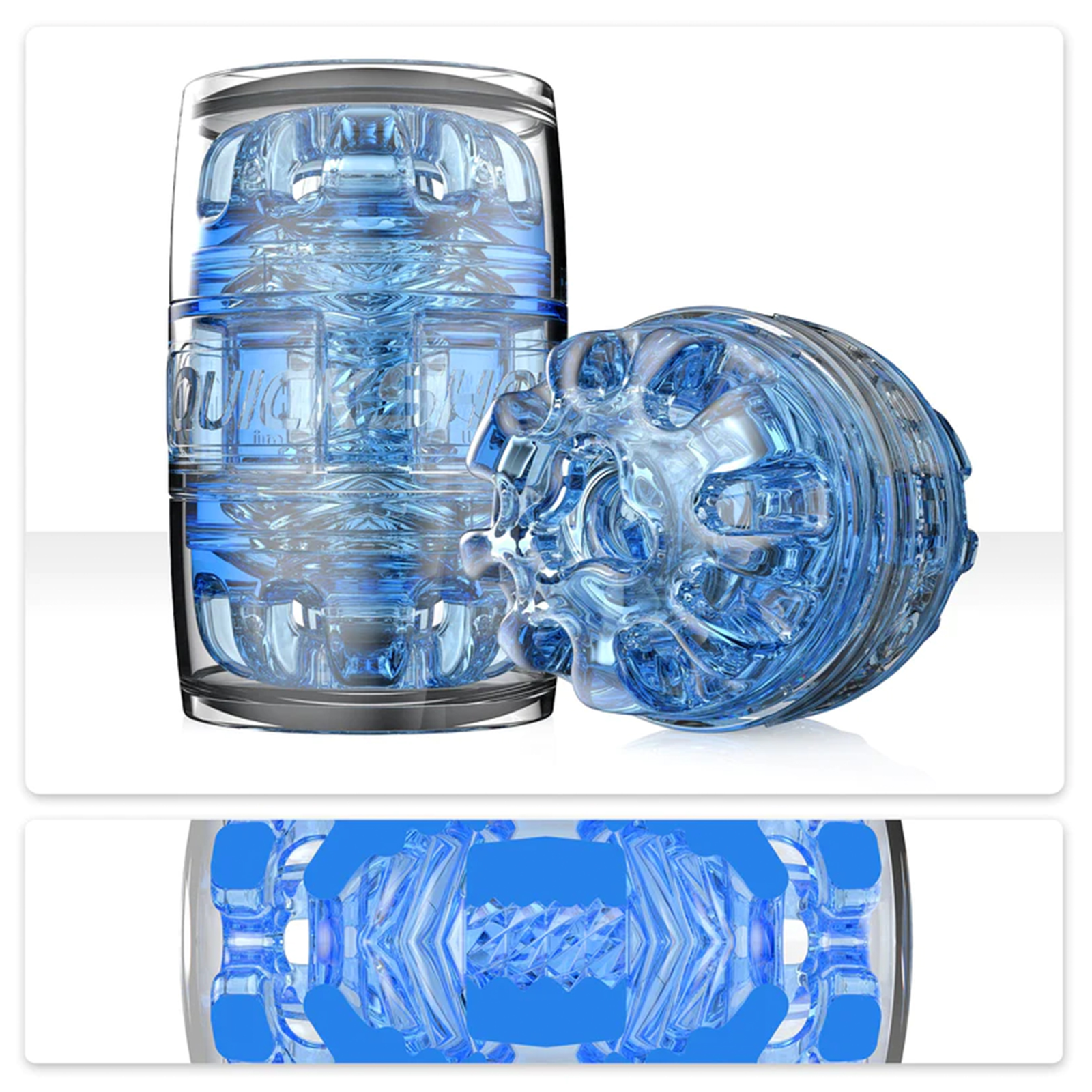 Fleshlight - The Quickshot Turbo Blue ice - 4